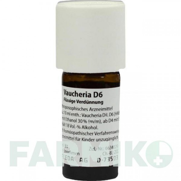 ВОШЕРИЯ (VAUCHERIA) D 6 раствор 20 мл - Гомеопатия WELEDA