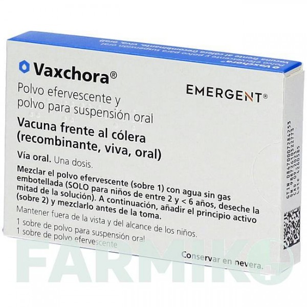 ВАКСХОРА (VAXCHORA) порошок 1 шт - Холера живая аттенуированная вакцина PHARMORE