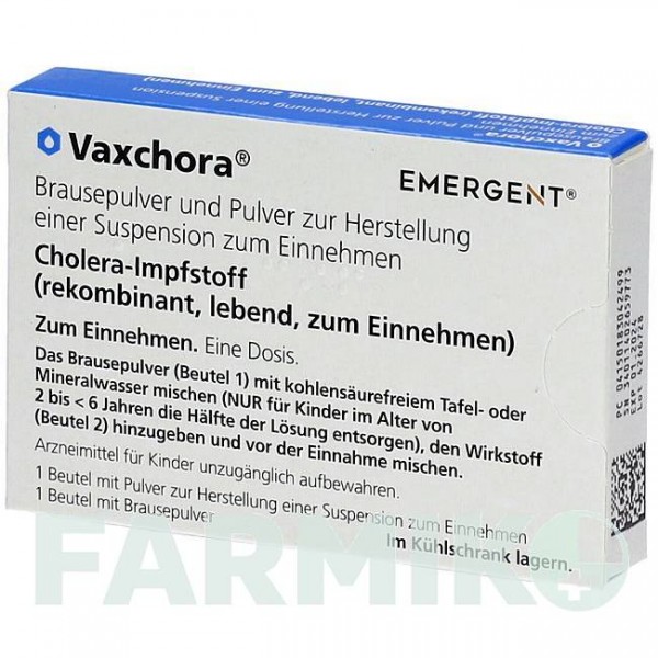 ВАКСХОРА (VAXCHORA) порошок 1 шт - Холера живая аттенуированная вакцина PHARMORE