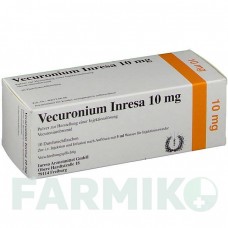 ВЕКУРОНИУМ (VECURONIUM) 10 мг порошок 10 шт - Векуроний INRESA