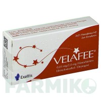 ВЕЛАФІ (VELAFEE) 0,03 мг/2 мг таблетки 3x21 шт - Дієногест, Етинілестрадіол EXELTIS