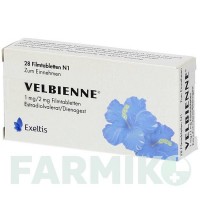 ВЕЛБИЕННЕ (VELBIENNE) 1 мг/2 мг таблетки 28 шт - Диеногест, Эстроген EXELTIS