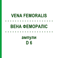 ВЕНА ФЕМОРАЛИС (VENA FEMORALIS) D 6 ампулы 10x1 мл - Гомеопатия WALA HEILMITTEL
