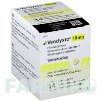 ВЕНКЛИКСТО (VENCLYXTO) 10 мг таблетки 14 шт - Венетоклакс ABBVIE