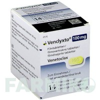 ВЕНКЛИКСТО (VENCLYXTO) 100 мг таблетки 14 шт - Венетоклакс ABBVIE