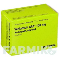 ВЕНЛАФАКСИН (VENLAFAXIN) 150 мг капсули 50 шт - Венлафаксин AAA - PHARMA
