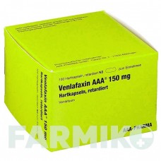 ВЕНЛАФАКСИН (VENLAFAXIN) 150 мг капсули 100 шт - Венлафаксин AAA - PHARMA