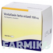ВЕНЛАФАКСИН (VENLAFAXIN) 150 мг капсули 100 шт - Венлафаксин BETAPHARM