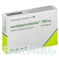 ВЕНЛАФАКСИН (VENLAFAXIN) 150 мг капсули 20 шт - Венлафаксин BIOMO PHARMA