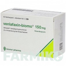 ВЕНЛАФАКСИН (VENLAFAXIN) 150 мг капсули 50 шт - Венлафаксин BIOMO PHARMA