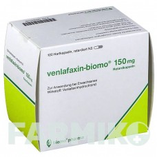 ВЕНЛАФАКСИН (VENLAFAXIN) 150 мг капсули 100 шт - Венлафаксин BIOMO PHARMA