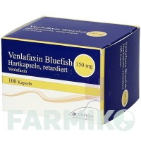 ВЕНЛАФАКСИН (VENLAFAXIN) 150 мг капсулы 14 шт - Венлафаксин BLUEFISH
