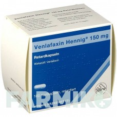 ВЕНЛАФАКСИН (VENLAFAXIN) 150 мг капсули 100 шт - Венлафаксин HENNIG
