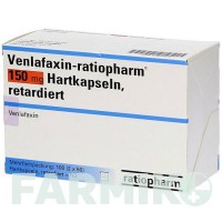 ВЕНЛАФАКСИН (VENLAFAXIN) 150 мг капсули 14 шт - Венлафаксин RATIOPHARM