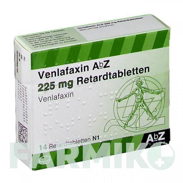 ВЕНЛАФАКСИН (VENLAFAXIN) 225 мг таблетки 14 шт - Венлафаксин ABZ PHARMA