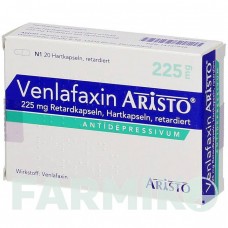 ВЕНЛАФАКСИН (VENLAFAXIN) 225 мг капсули 20 шт - Венлафаксин ARISTO PHARMA