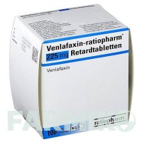 ВЕНЛАФАКСИН (VENLAFAXIN) 225 мг таблетки 100 шт - Венлафаксин RATIOPHARM