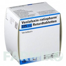 ВЕНЛАФАКСИН (VENLAFAXIN) 225 мг таблетки 100 шт - Венлафаксин RATIOPHARM