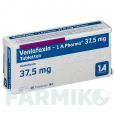 ВЕНЛАФАКСИН (VENLAFAXIN) 37,5 мг таблетки 20 шт - Венлафаксин 1 A PHARMA