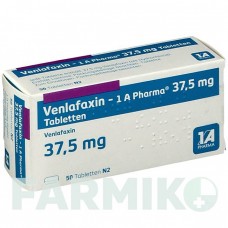 ВЕНЛАФАКСИН (VENLAFAXIN) 37,5 мг таблетки 50 шт - Венлафаксин 1 A PHARMA