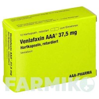 ВЕНЛАФАКСИН (VENLAFAXIN) 37,5 мг капсули 20 шт - Венлафаксин AAA - PHARMA