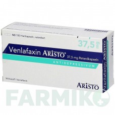 ВЕНЛАФАКСИН (VENLAFAXIN) 37,5 мг капсули 100 шт - Венлафаксин ARISTO PHARMA