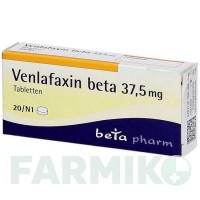ВЕНЛАФАКСИН (VENLAFAXIN) 37,5 мг таблетки 20 шт - Венлафаксин BETAPHARM