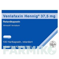 ВЕНЛАФАКСИН (VENLAFAXIN) 37,5 мг капсули 50 шт - Венлафаксин HENNIG