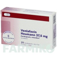 ВЕНЛАФАКСИН (VENLAFAXIN) 37,5 мг капсулы 20 шт - Венлафаксин HEUMANN PHARMA