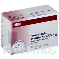 ВЕНЛАФАКСИН (VENLAFAXIN) 37,5 мг капсули 50 шт - Венлафаксин HEUMANN PHARMA
