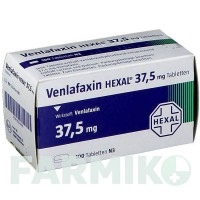 ВЕНЛАФАКСИН (VENLAFAXIN) 37,5 мг таблетки 100 шт - Венлафаксин HEXAL