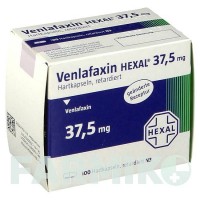 ВЕНЛАФАКСИН (VENLAFAXIN) 37,5 мг капсули 100 шт - Венлафаксин HEXAL