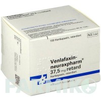 ВЕНЛАФАКСИН (VENLAFAXIN) 37,5 мг капсулы 100 шт - Венлафаксин NEURAXPHARM