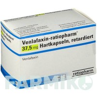 ВЕНЛАФАКСИН (VENLAFAXIN) 37,5 мг капсули 50 шт - Венлафаксин RATIOPHARM
