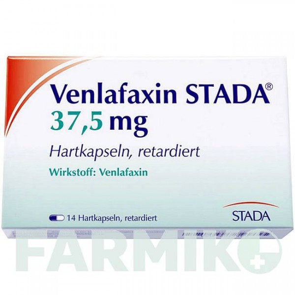 ВЕНЛАФАКСИН (VENLAFAXIN) 37,5 мг капсулы 14 шт - Венлафаксин STADAPHARM