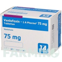 ВЕНЛАФАКСИН (VENLAFAXIN) 75 мг таблетки 100 шт - Венлафаксин 1 A PHARMA