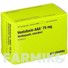 ВЕНЛАФАКСИН (VENLAFAXIN) 75 мг капсулы 50 шт - Венлафаксин AAA - PHARMA