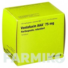 ВЕНЛАФАКСИН (VENLAFAXIN) 75 мг капсулы 100 шт - Венлафаксин AAA - PHARMA