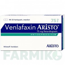 ВЕНЛАФАКСИН (VENLAFAXIN) 75 мг капсулы 20 шт - Венлафаксин ARISTO PHARMA