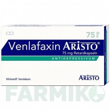 ВЕНЛАФАКСИН (VENLAFAXIN) 75 мг капсулы 50 шт - Венлафаксин ARISTO PHARMA