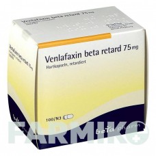 ВЕНЛАФАКСИН (VENLAFAXIN) 75 мг капсулы 20 шт - Венлафаксин BETAPHARM
