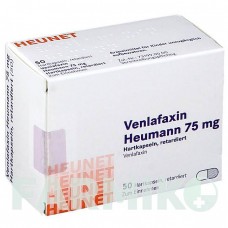 ВЕНЛАФАКСИН (VENLAFAXIN) 75 мг капсули 50 шт - Венлафаксин HEUNET PHARMA