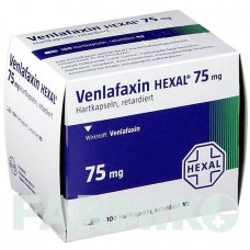 ВЕНЛАФАКСИН (VENLAFAXIN) 75 мг капсули 100 шт - Венлафаксин HEXAL