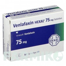 ВЕНЛАФАКСИН (VENLAFAXIN) 75 мг таблетки 50 шт - Венлафаксин HEXAL