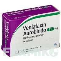 ВЕНЛАФАКСИН (VENLAFAXIN) 75 мг капсулы 20 шт - Венлафаксин PUREN PHARMA