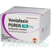 ВЕНЛАФАКСИН (VENLAFAXIN) 75 мг капсули 14 шт - Венлафаксин PUREN PHARMA