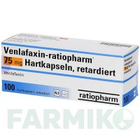 ВЕНЛАФАКСИН (VENLAFAXIN) 75 мг капсули 100 шт - Венлафаксин RATIOPHARM