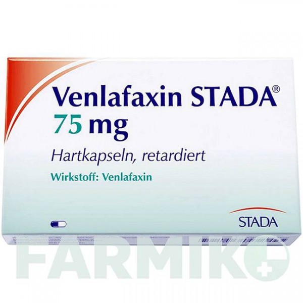 ВЕНЛАФАКСИН (VENLAFAXIN) 75 мг капсулы 50 шт - Венлафаксин STADAPHARM