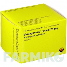 ВЕНЛАГАММА (VENLAGAMMA) 75 мг капсулы 14 шт - Венлафаксин AAA - PHARMA