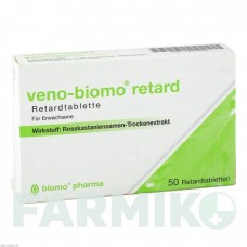 ВЕНО (VENO) таблетки 50 шт - Плоды конского каштана BIOMO PHARMA